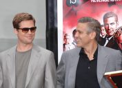 Brad Pitt George Clooney Funny Pranks From Movies
