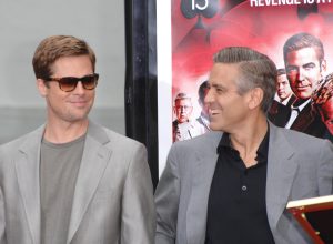 Brad Pitt George Clooney Funny Pranks From Movies
