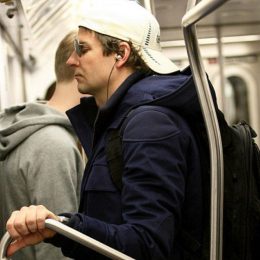 Bradley Cooper Celebrities Using Public Transportation