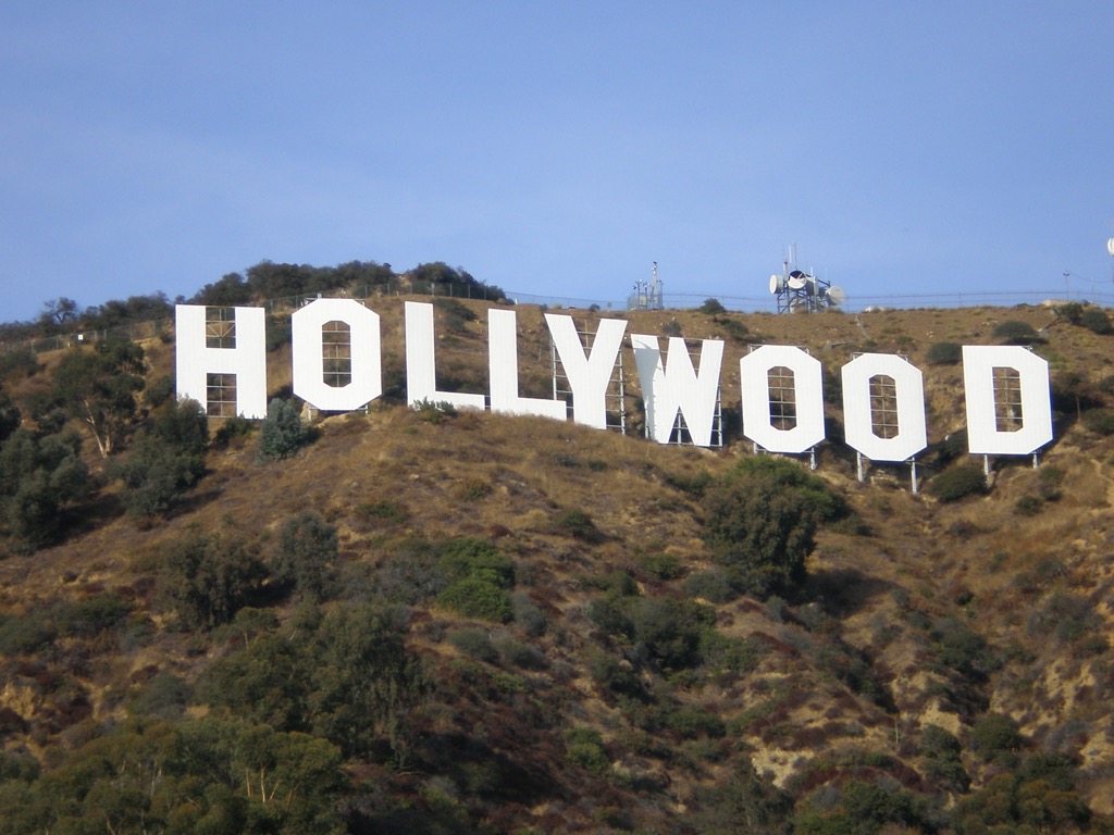 california hollywood sign