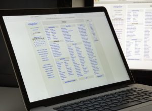Computer, laptop open with Craigslist {Always Buy on Craigslist}