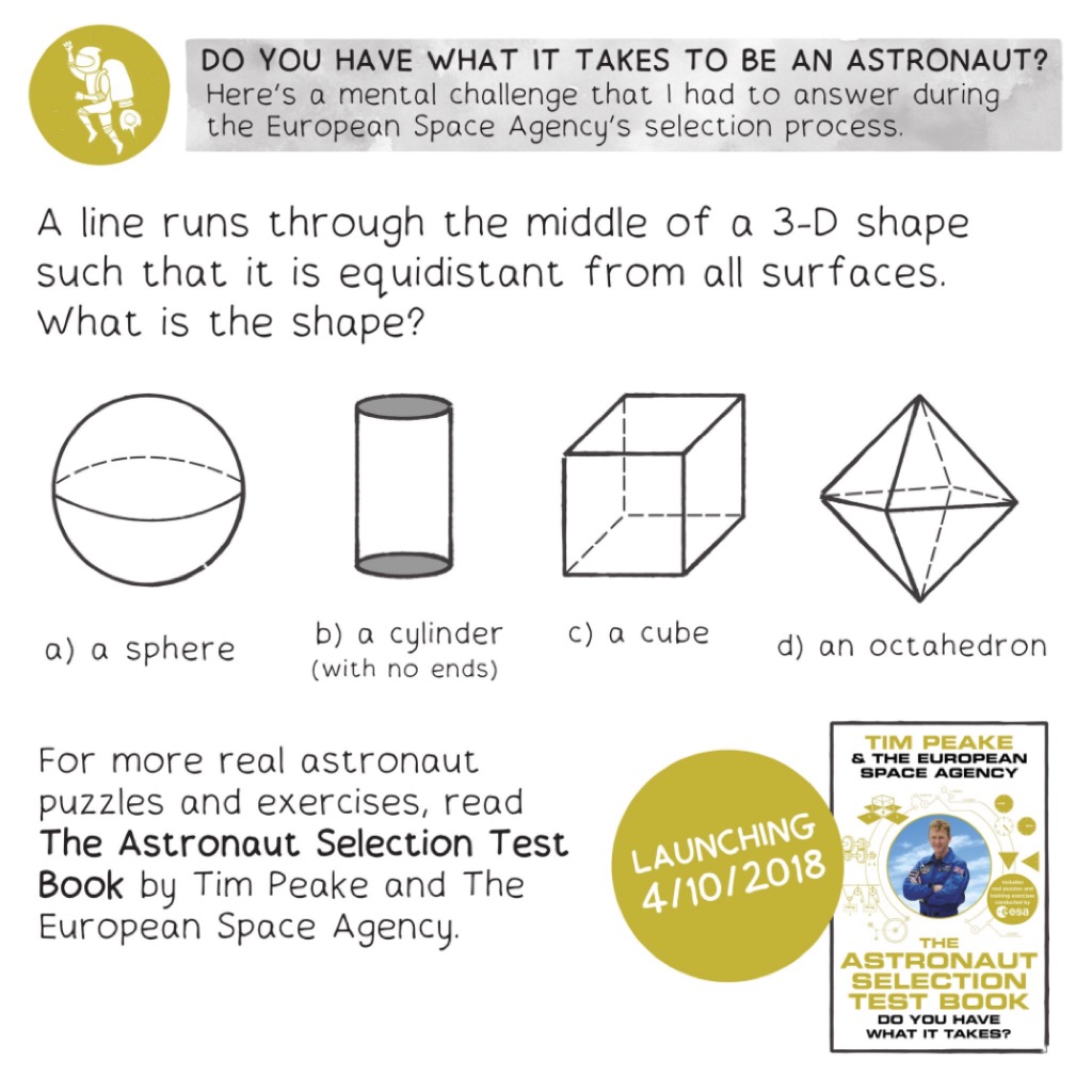 puzzle from astronaut selection test 