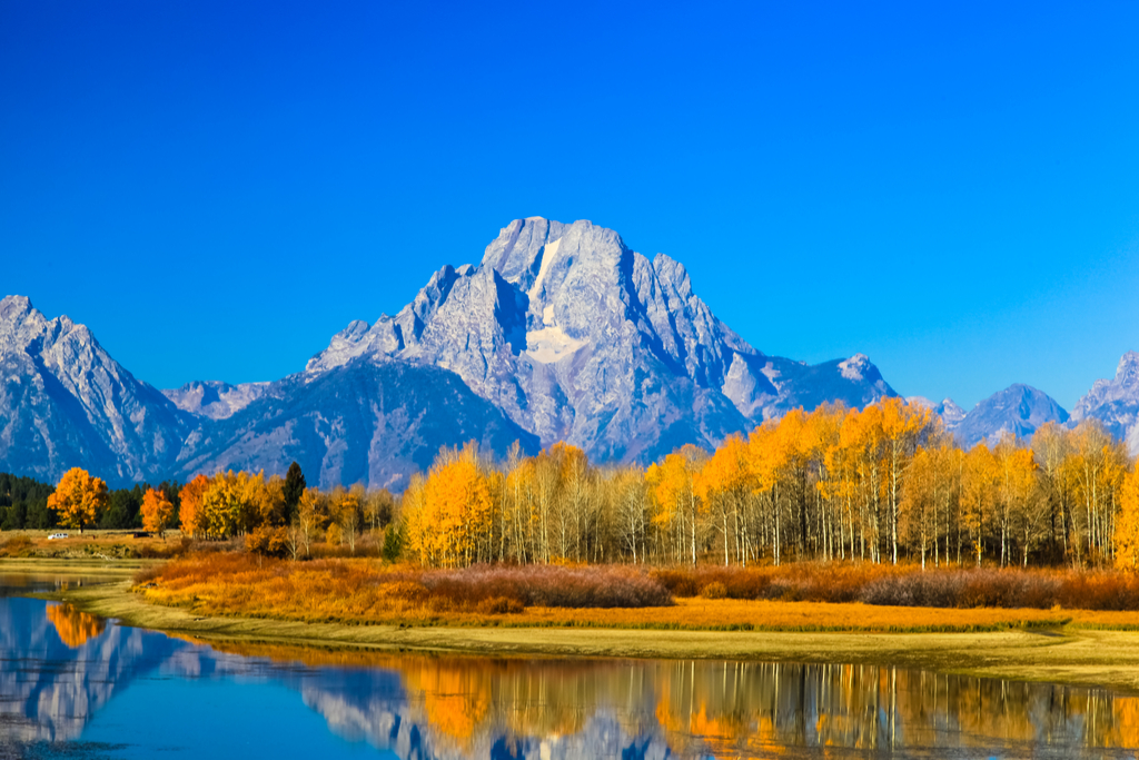 Grand Teton National Park Surreal Places in the U.S.
