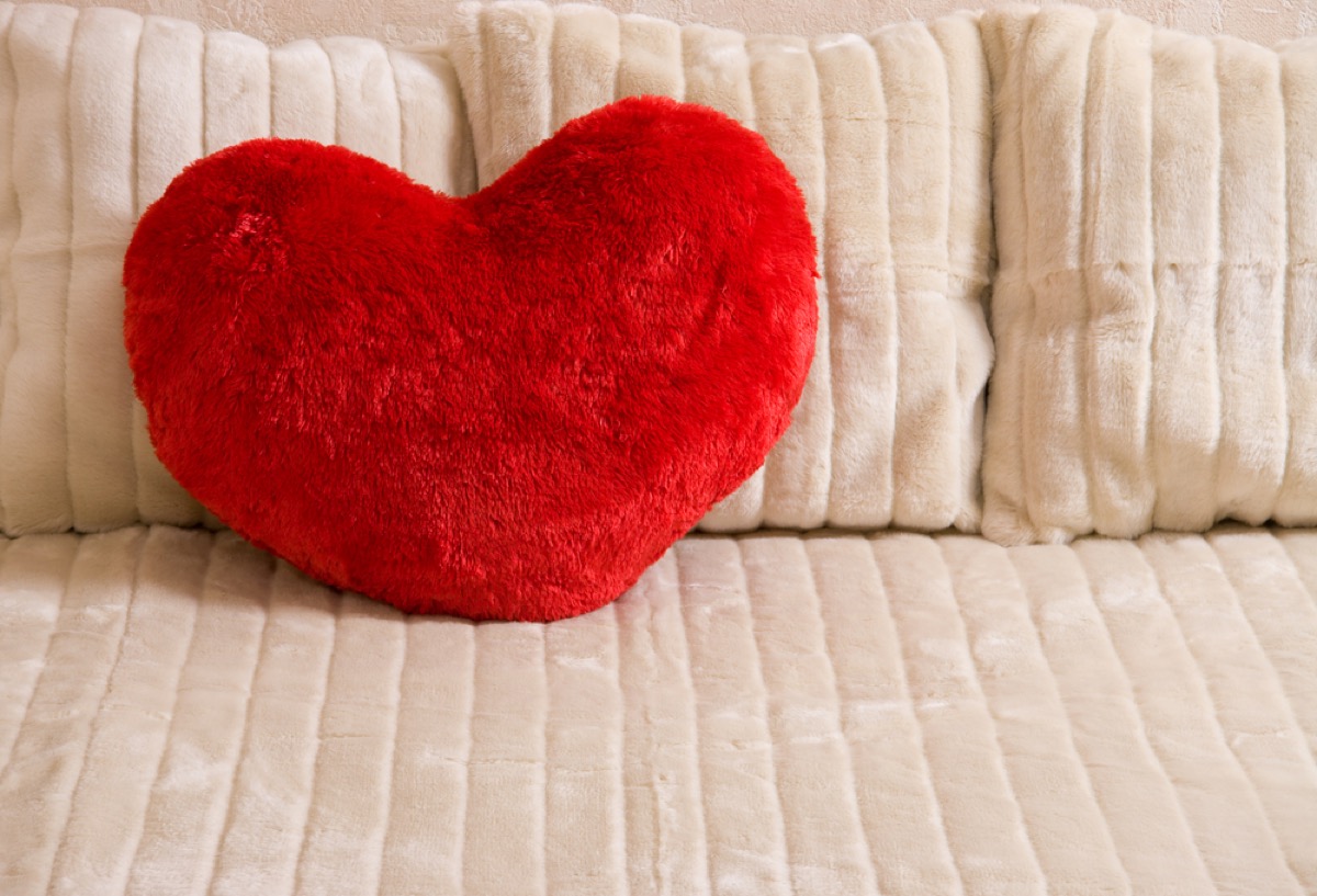 novelty pillow, relationship white lies