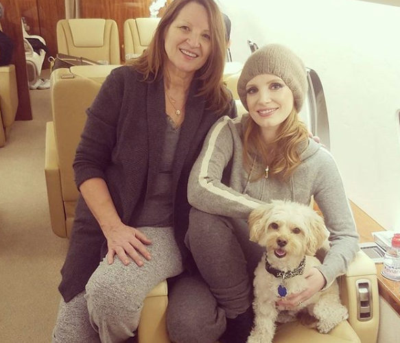 Jessica Chastain Dog Pets Living the Good Life
