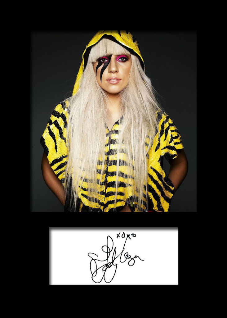 Lady GaGa Bad Signatures