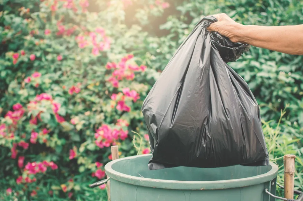 throwing out trash things you should get rid of