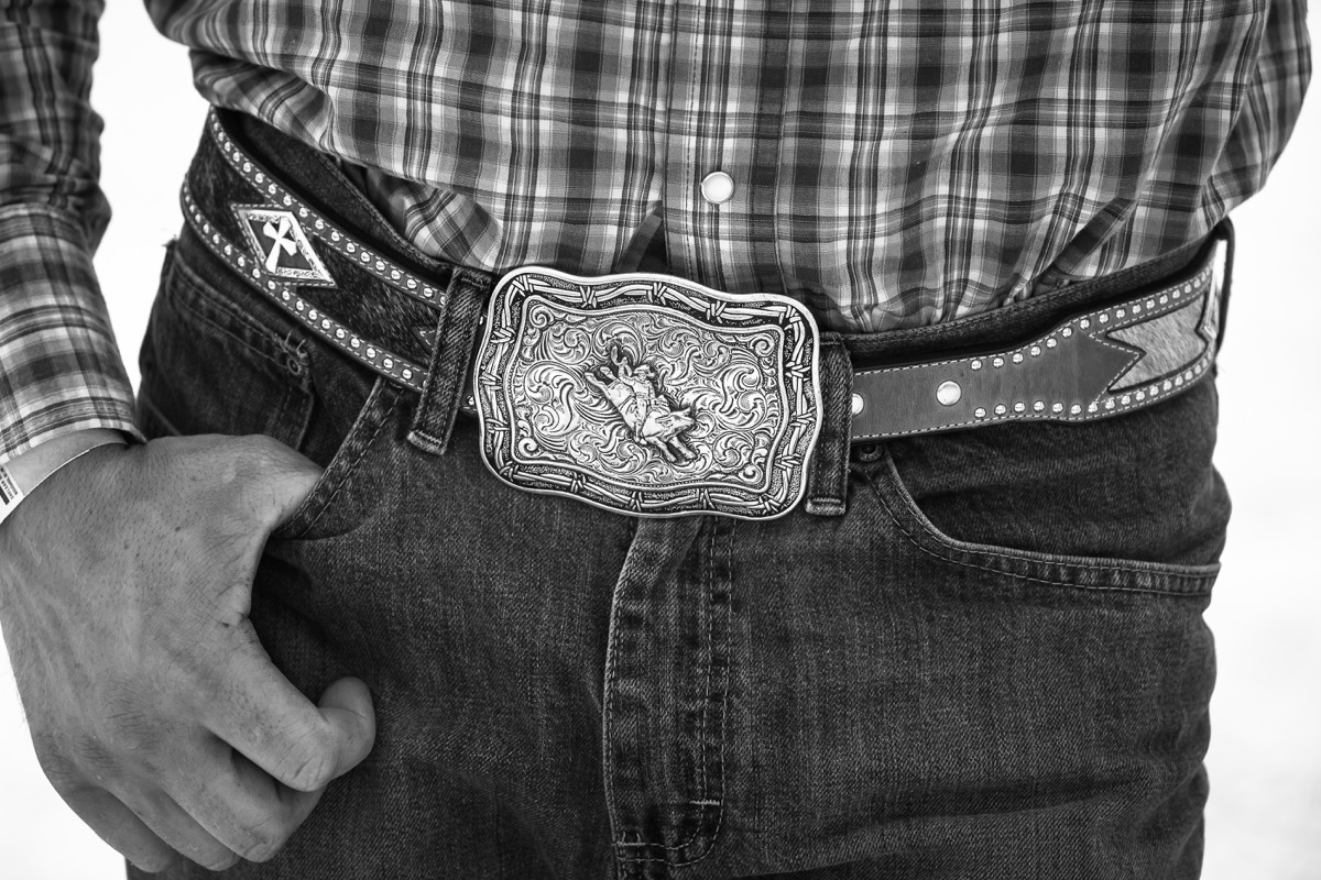 novelty belt buckle rodeo cowboy