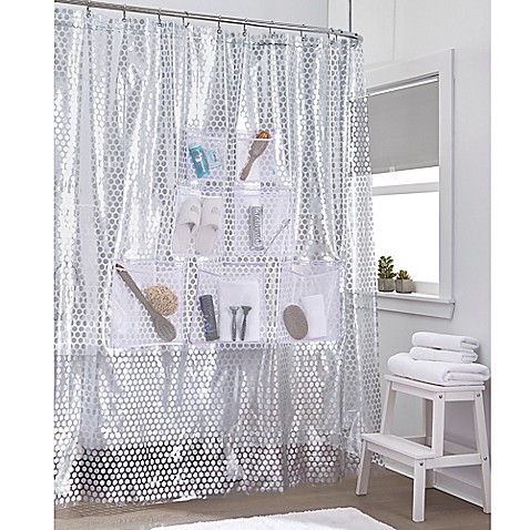 Shower Curtain with Pockets Products Under $50