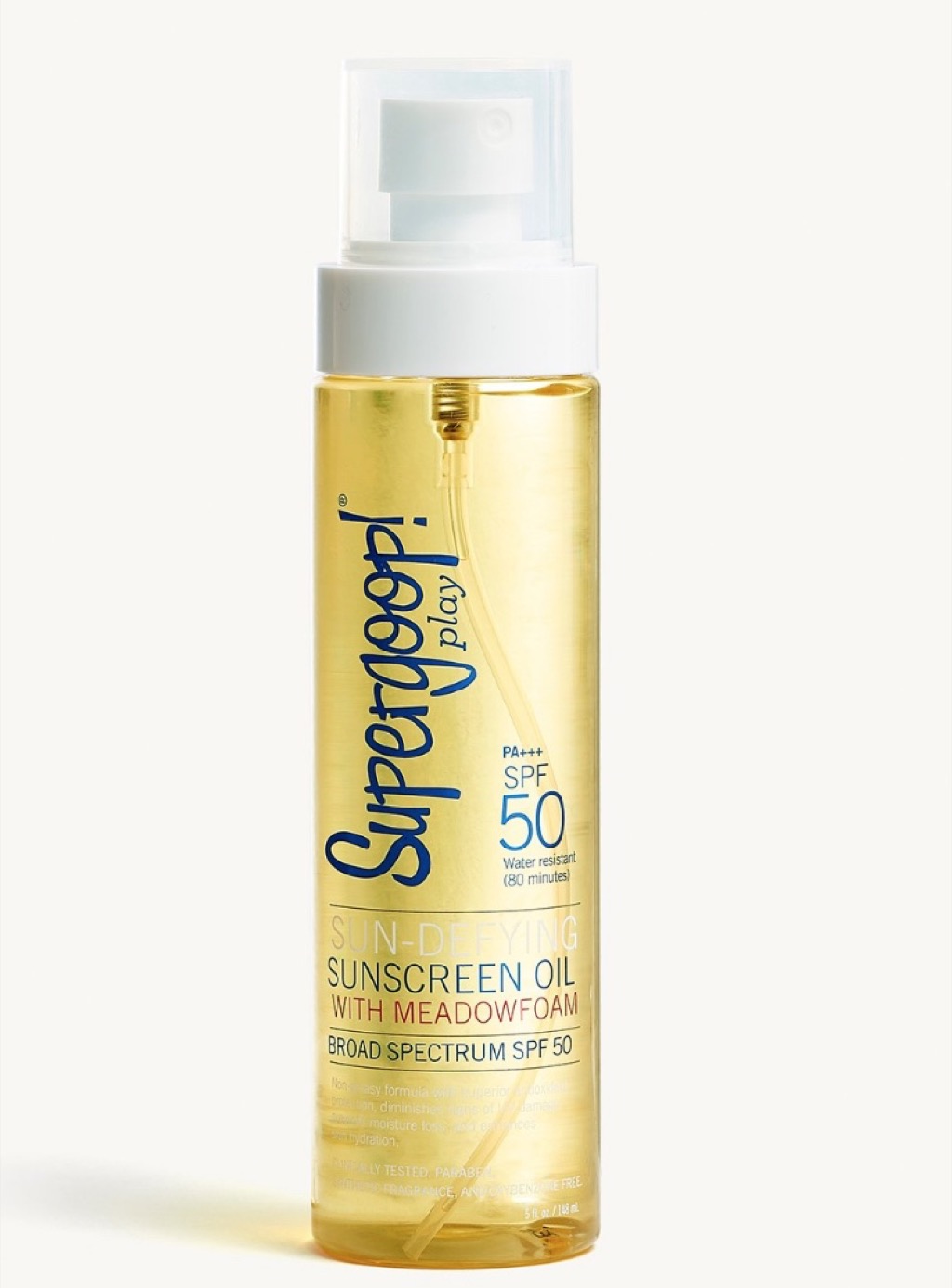 supergoop sunscreen oil