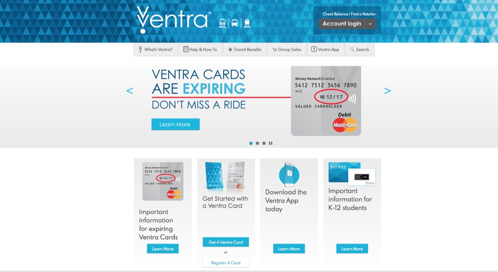 ventra website most popular web search every state