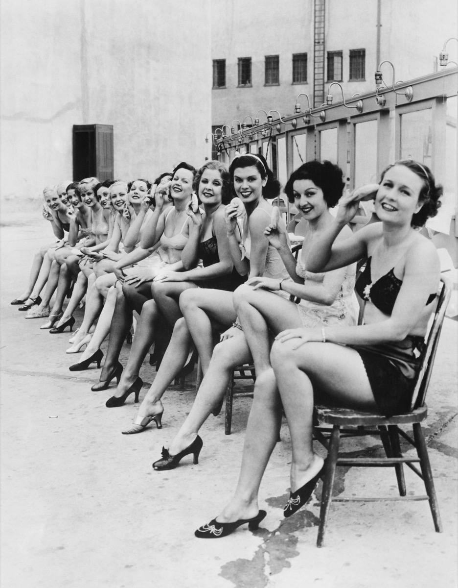 vintage swimsuits, first bikini reactions