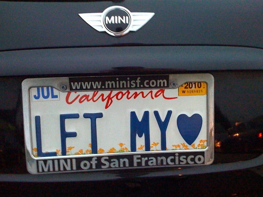 funny vanity plates