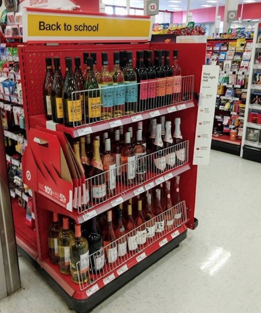 Wine Back to School Shopping Epic Fails