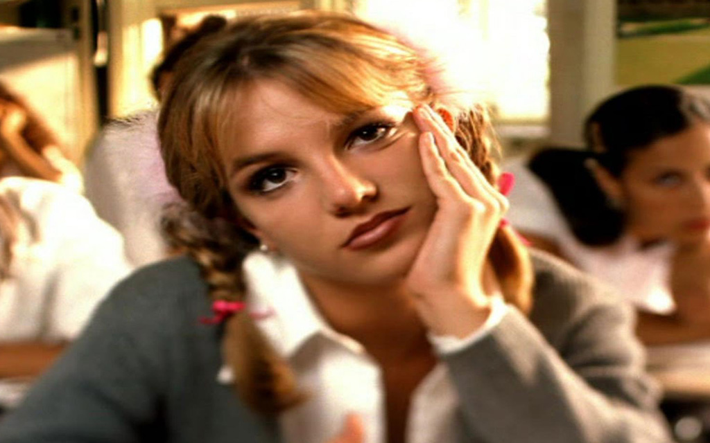 Britney Spears Baby One More Time hottest celebrity the year you were born