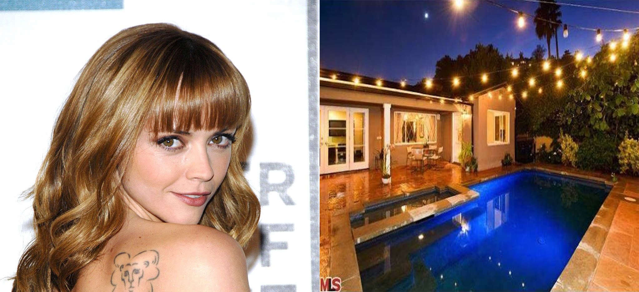 Christina Ricci Celebrities Who Live in Modest Homes