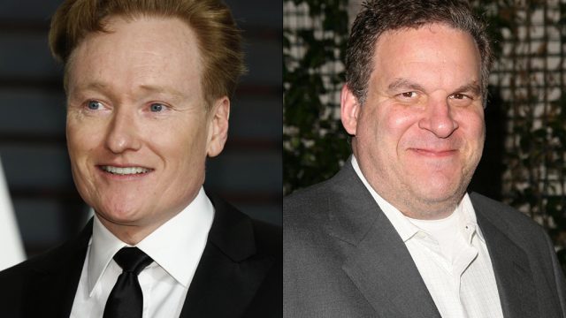 Conan O'Brien and Jeff Garlin