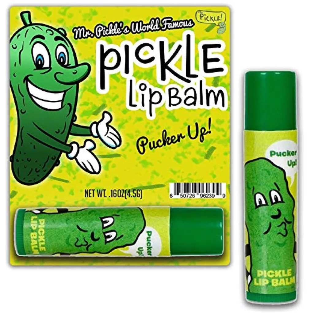 pickle lip balm craziest Amazon products