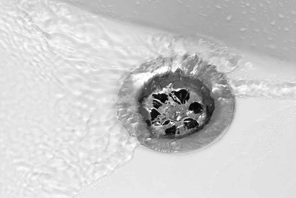 Bathroom drain, sink trap, things you should clean every day 