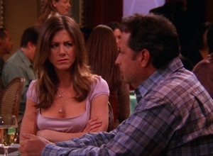 rachel goes on a bad date in the tv show friends.