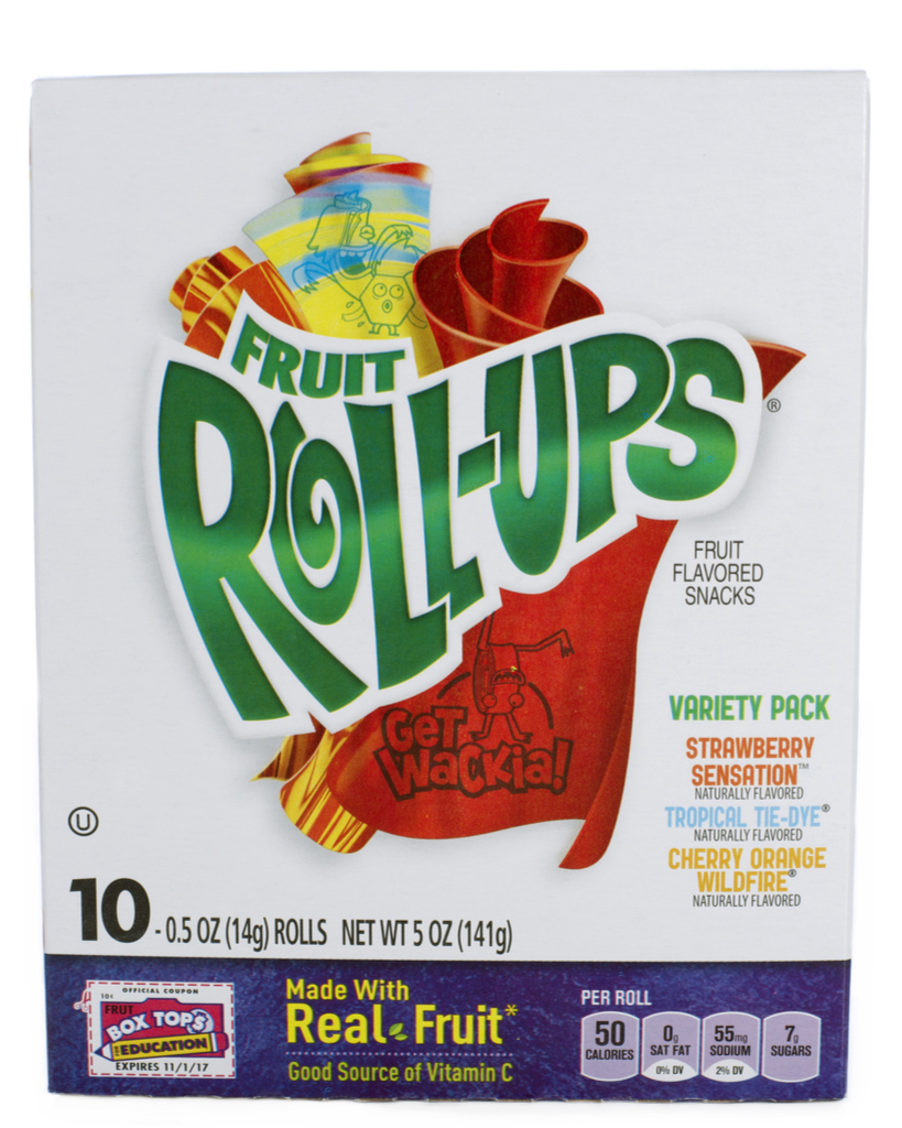 Fruit Roll-Up 1990s Facts