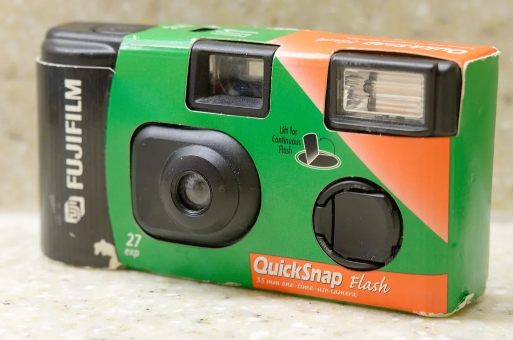 disposable camera 80s nostalgia