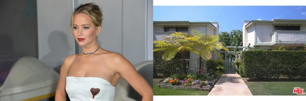 Jennifer Lawrence Celebrities Who Live in Modest Homes