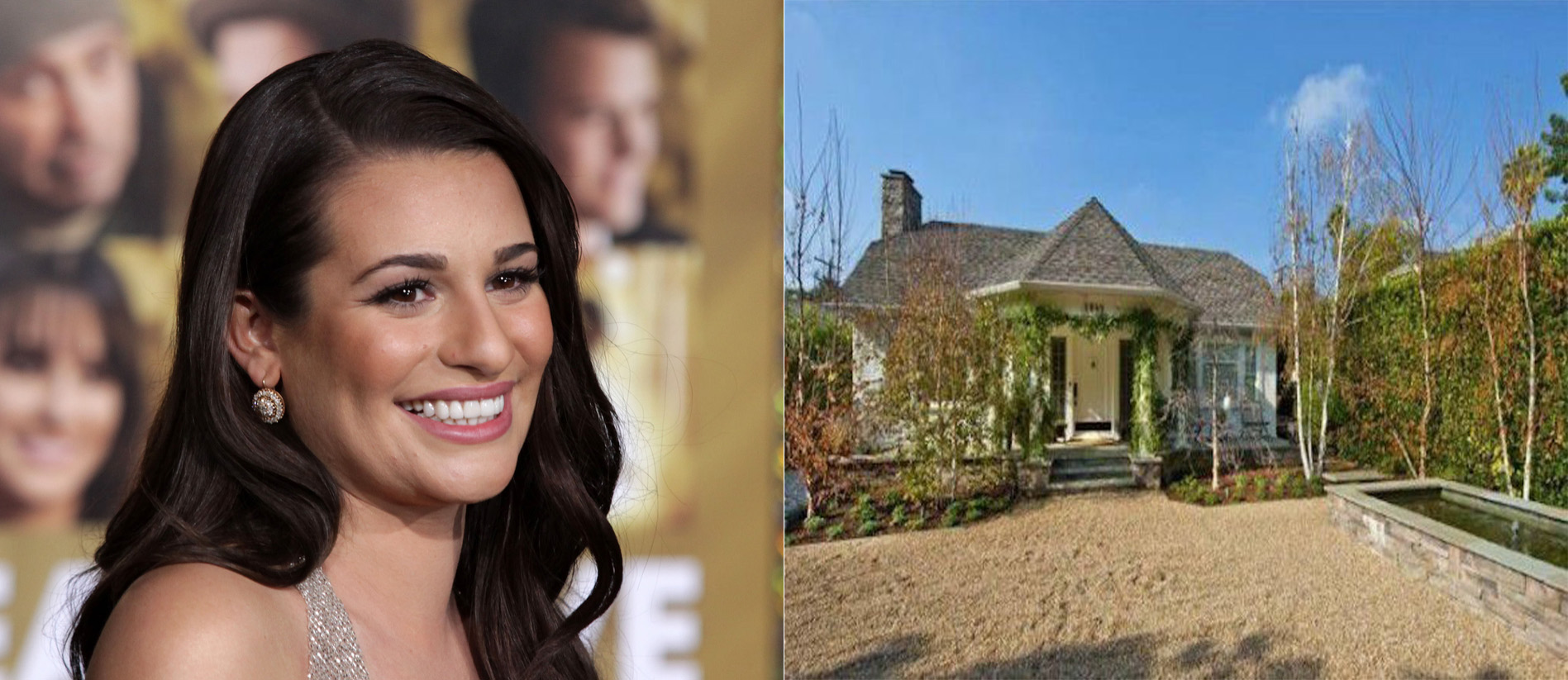 Lea Michele Celebrities Who Live in Modest Homes