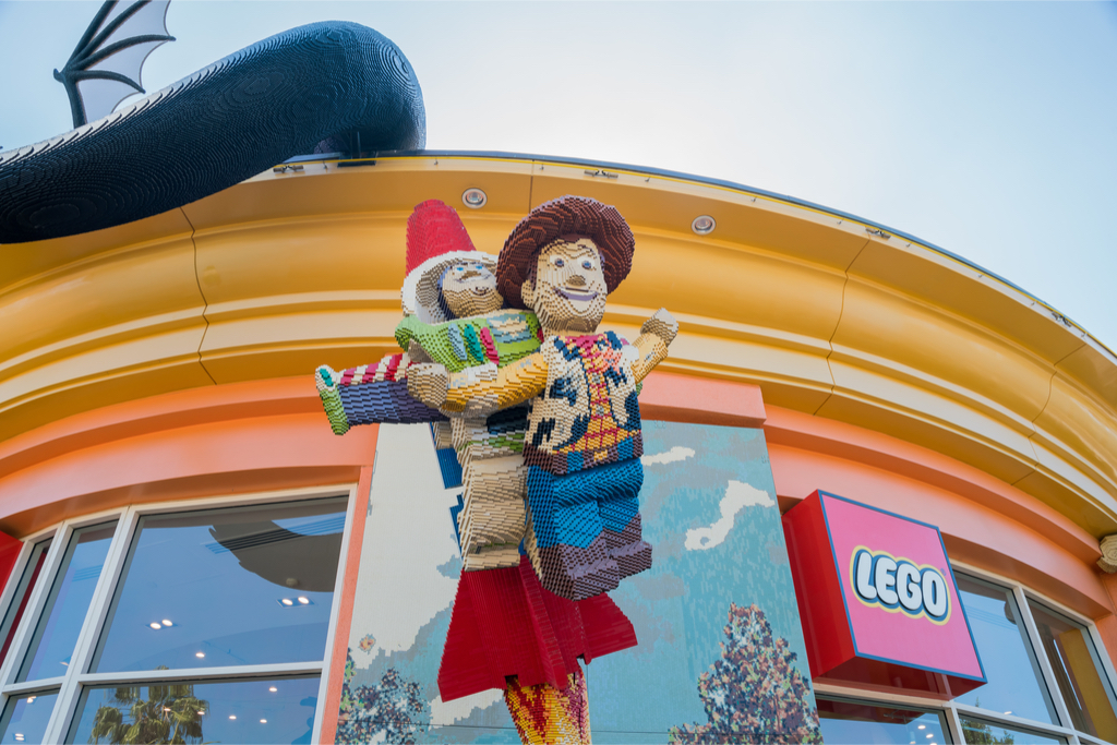 Lego Toy Story Sculpture