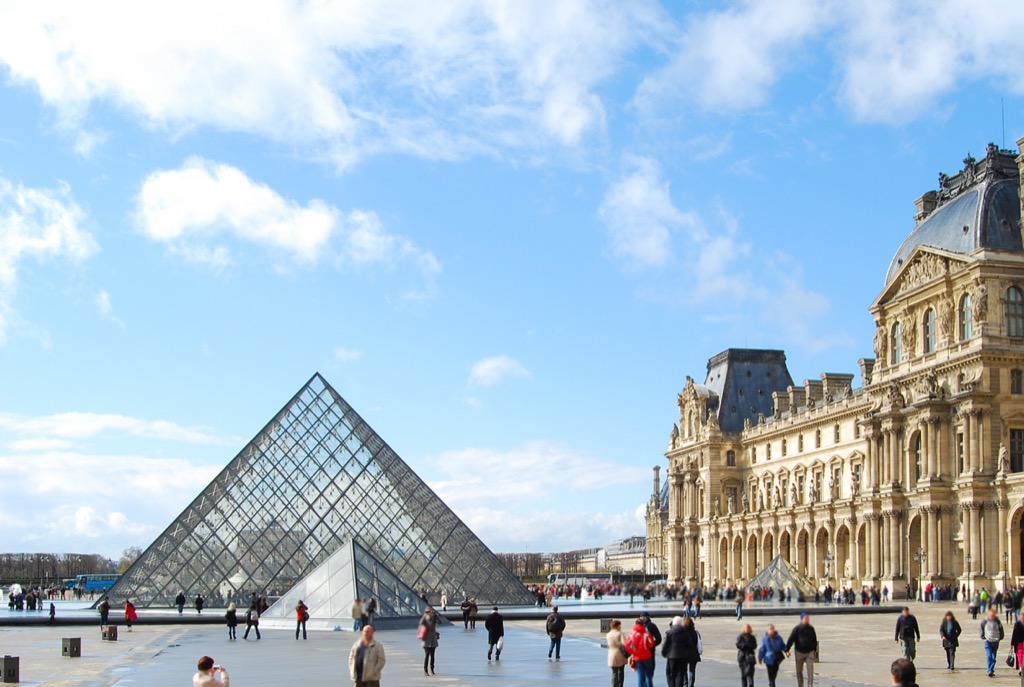 Louvre museum paris france