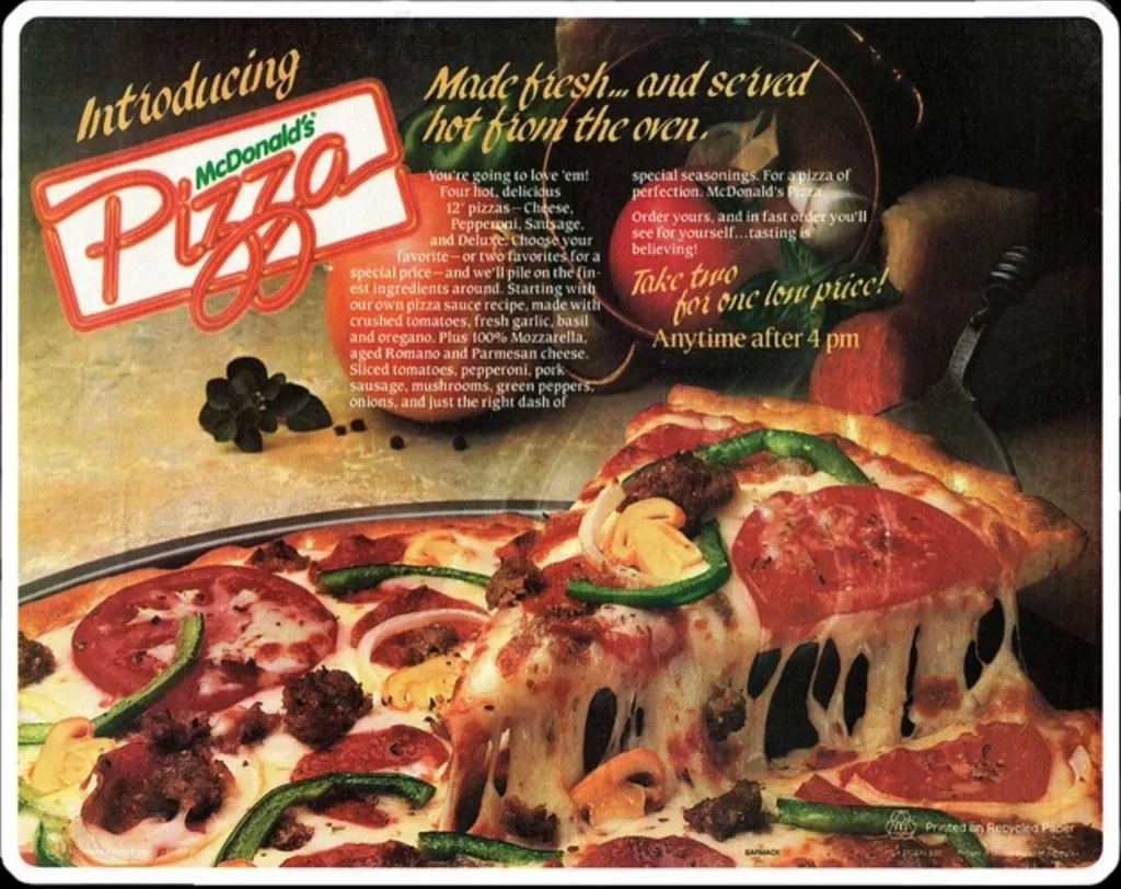mcdonalds pizza 80s nostalgia