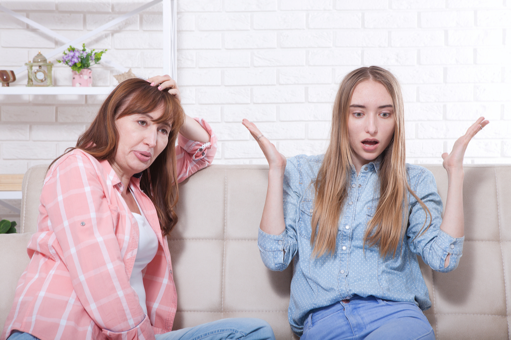 Mom and Daughter Fighting Things No Parent Wants to Hear