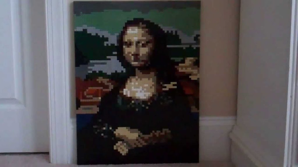 Mona Lisa Legos