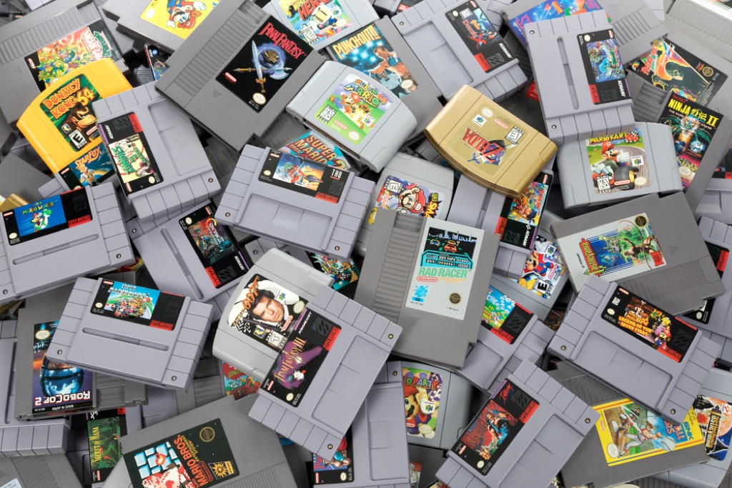 vintage video games valuable items in your attic