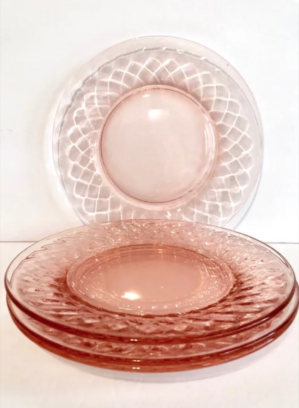pink glass valuable items in your attic