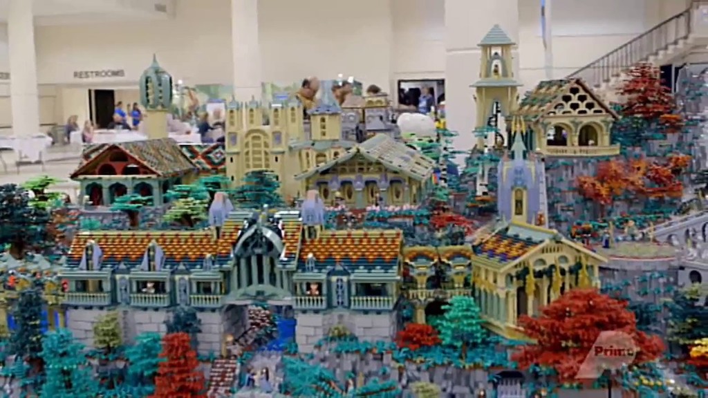 Rivendell Made of Legos