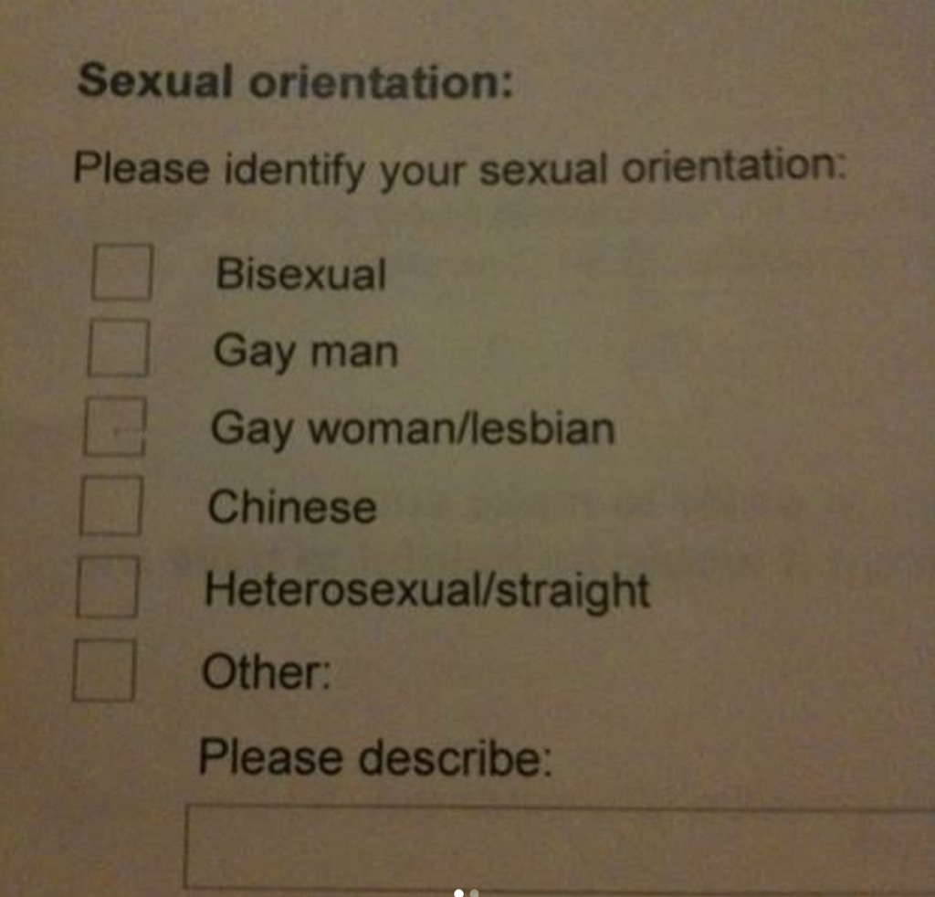 sexual orientation questionnaire
