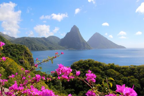 St. Lucia pitons