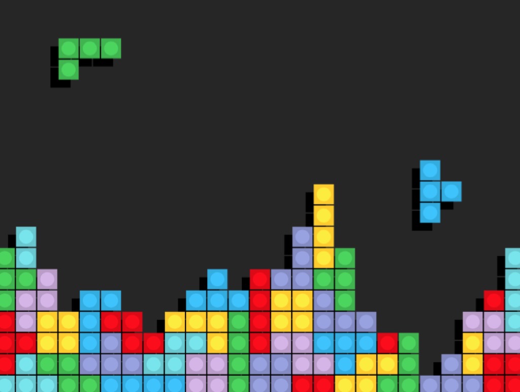 Tetris {Conquer Negative Thinking}