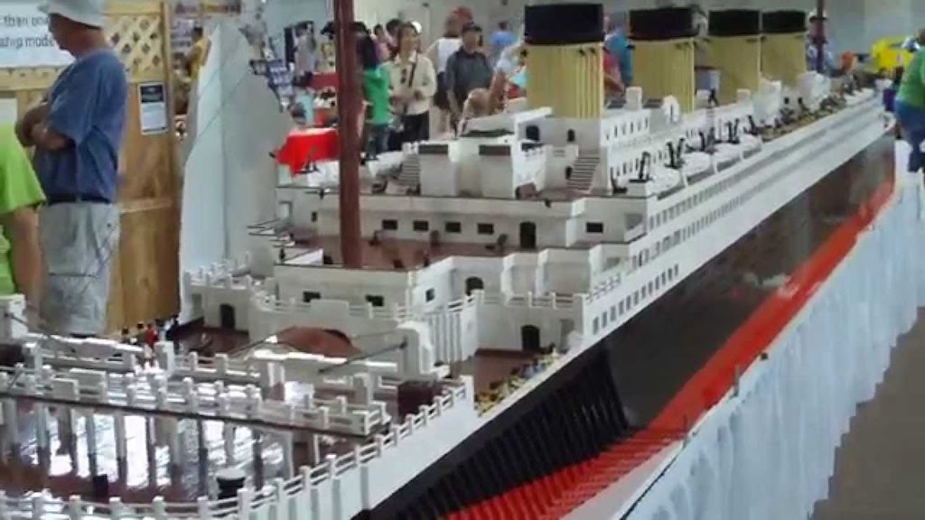 Titanic Made of Legos