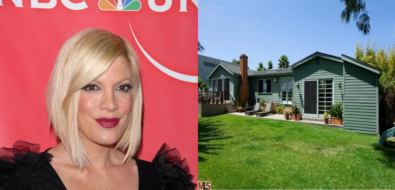 Tori Spelling Celebrities Who Live in Modest Homes