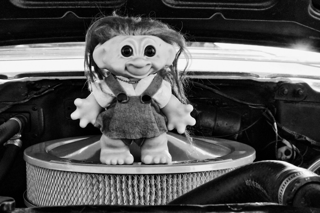 60s Troll Doll