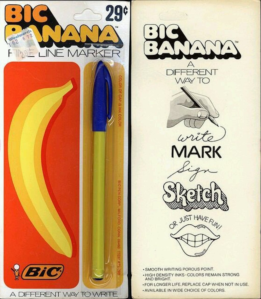 banana pens