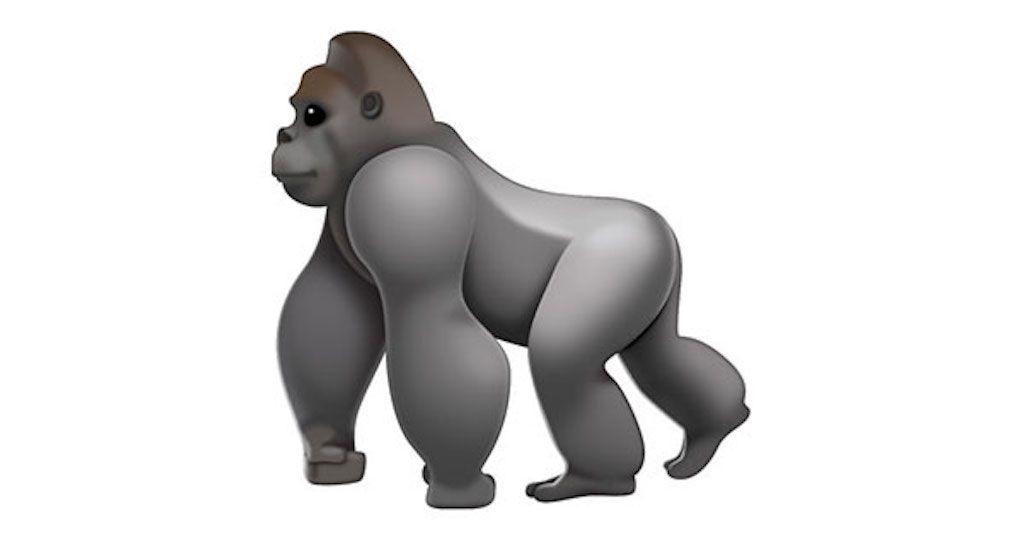 gorilla emoji