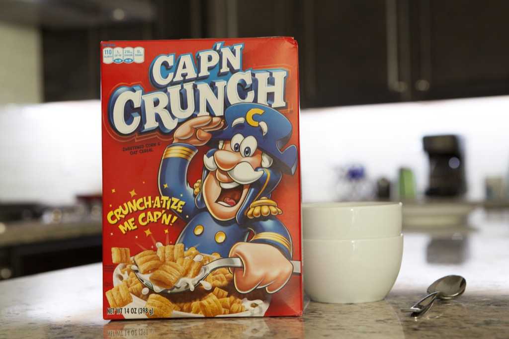 Cap'n Crunch box