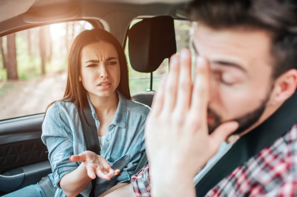 couple arguing in a car Red Flags Your Partner Wants to Leave You
