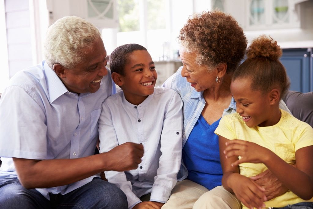  grands-parents avec petits-enfants, comment la parentalité a changé