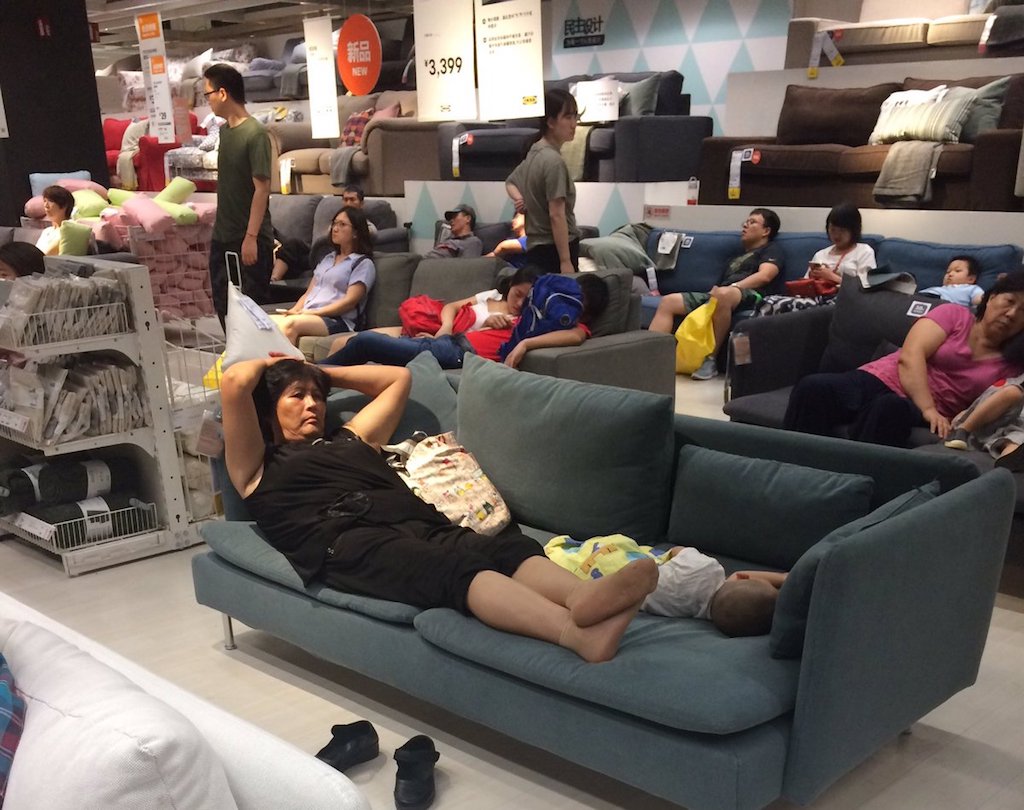 People Napping on Ikea Furniture Surprising Facts about Ikea