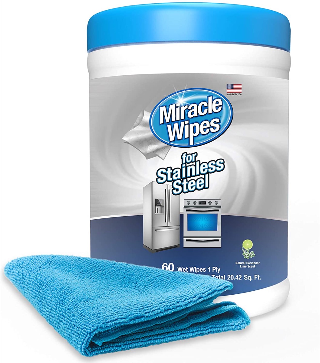 stainless steel wipes