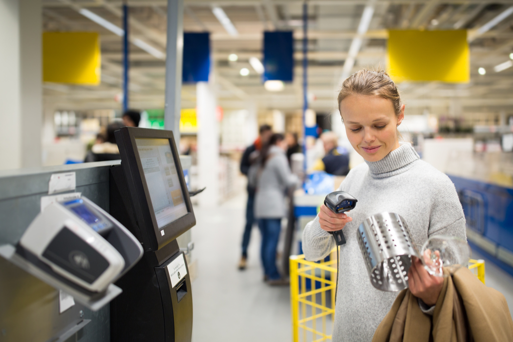 Woman Scanning Barcode Surprising Facts about Ikea